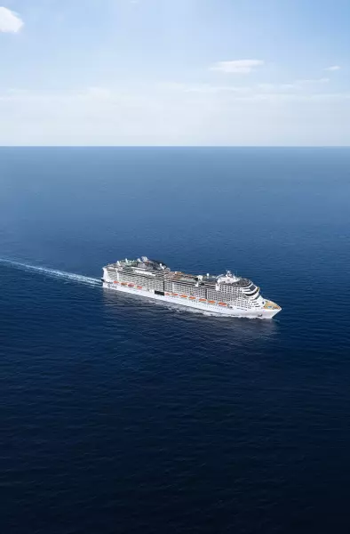 MSC Grandiosa auf See